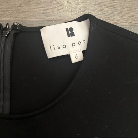 Lisa Perry Peplum top (Sz 6) - Picture 4 of 12